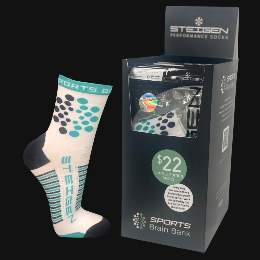 Ten Pack Australian Sports Brain Bank x Stiegen Socks